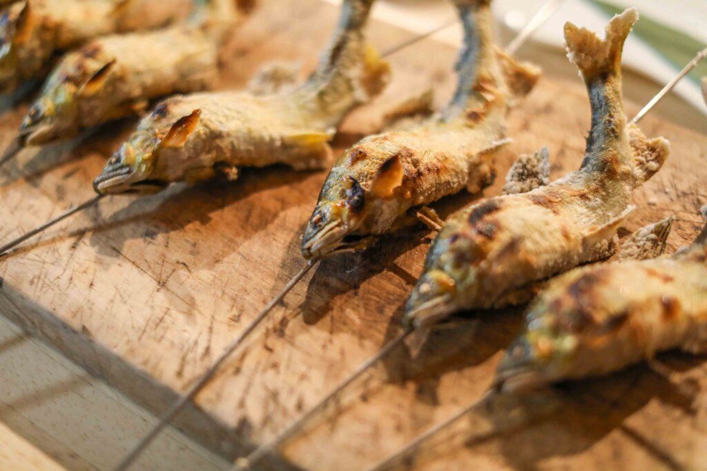 鮎の塩焼き
