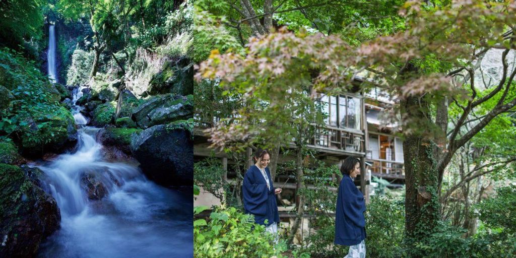 養老の自然と千歳楼